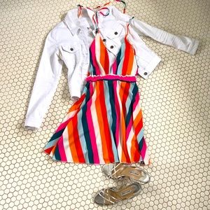 Striped summer dress